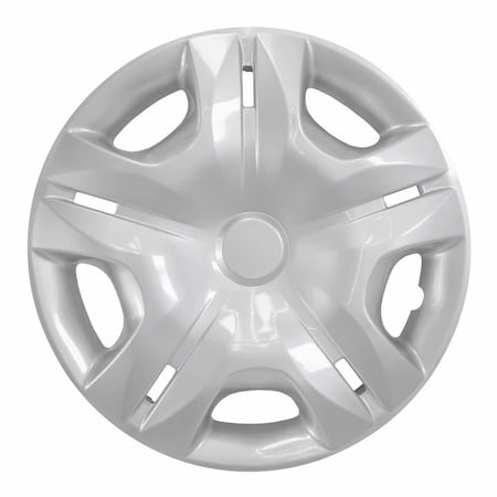 Coast2Coast 15", 5 Split Spoke, Silver, Plastic, Set Of 4, Standard Leg IWC49715S